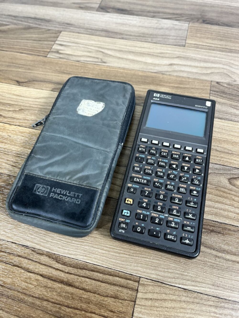 Hp 48S Scientific Calculator With Case For Parts - Picture 2 of 10
